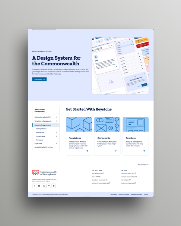 Keystone Design System